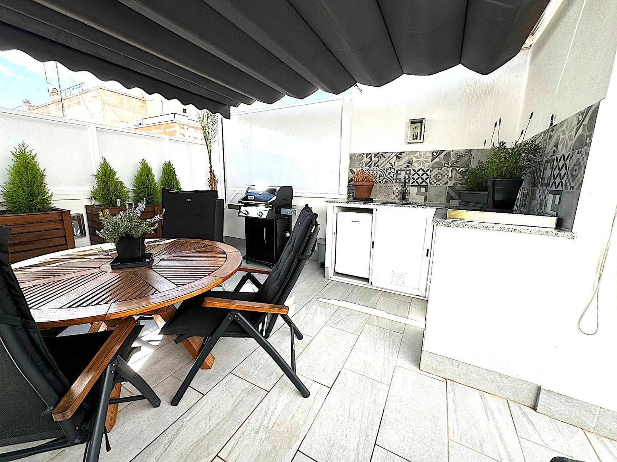 Atico Con Jacuzzi Privado , 1 Min Walk De Playa Levante סנטה פולה מראה חיצוני תמונה