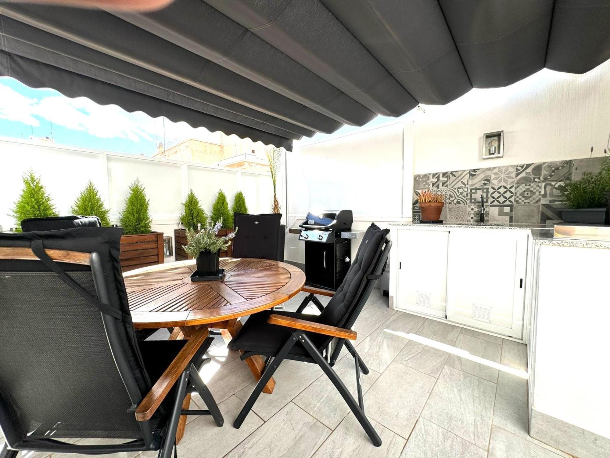 Atico Con Jacuzzi Privado , 1 Min Walk De Playa Levante סנטה פולה מראה חיצוני תמונה